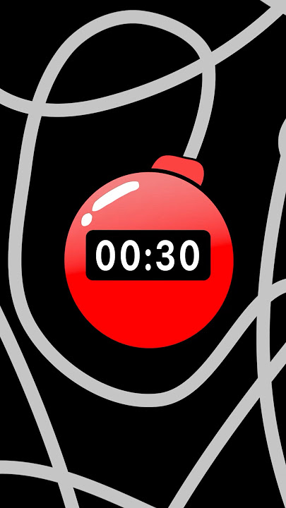 30 Second Timer Bomb [MISSION IMPOSSIBLE] 💣 #timertopia