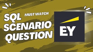 🔥EY SQL Question Data Analyst Interview🔥