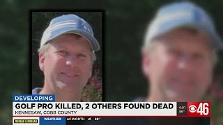 Three found dead on golf course, shooter still at large