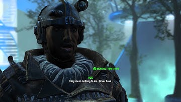 Fallout 4 - End Of The Line: Father "Decisions" Railroad "Mean Nothing To Me" Dialogue Tree Sequence