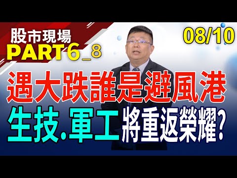 生技股被AI股排擠!減肥藥需求+鑽石將上市 生力軍題材多?9月國防航太展暖身 軍工股整兵再出發?｜20230810(第/8段)股市現場*鄭明娟(黃靖哲)