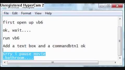 VB6 - Text To Speech
