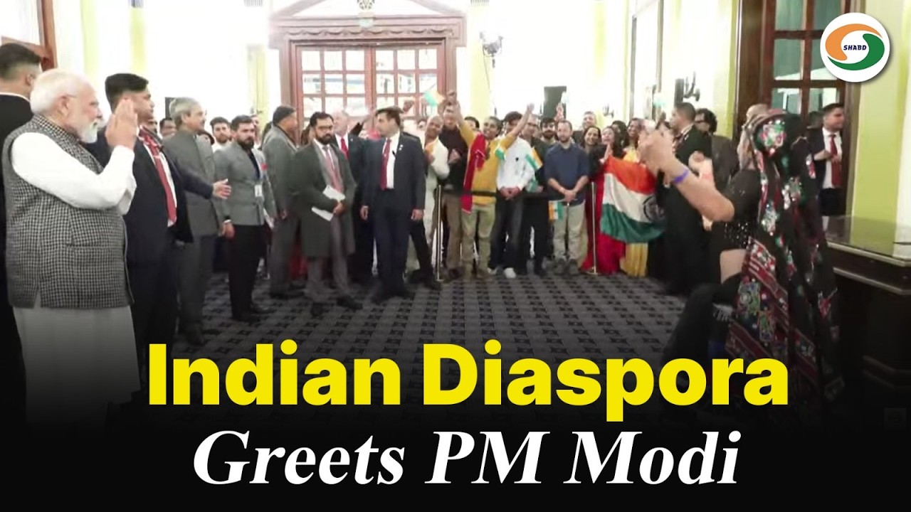 LIVE: PM Modi receives a warm welcome from the Indian community in Tel Aviv, Israel