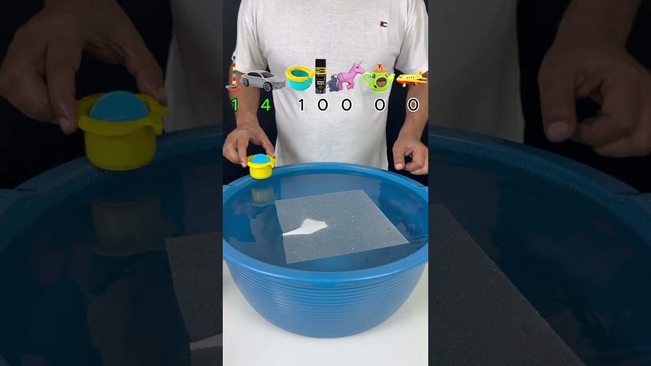 TRY TO GUESS HOW MANY TISSUE PAPER IT TOOKS! 