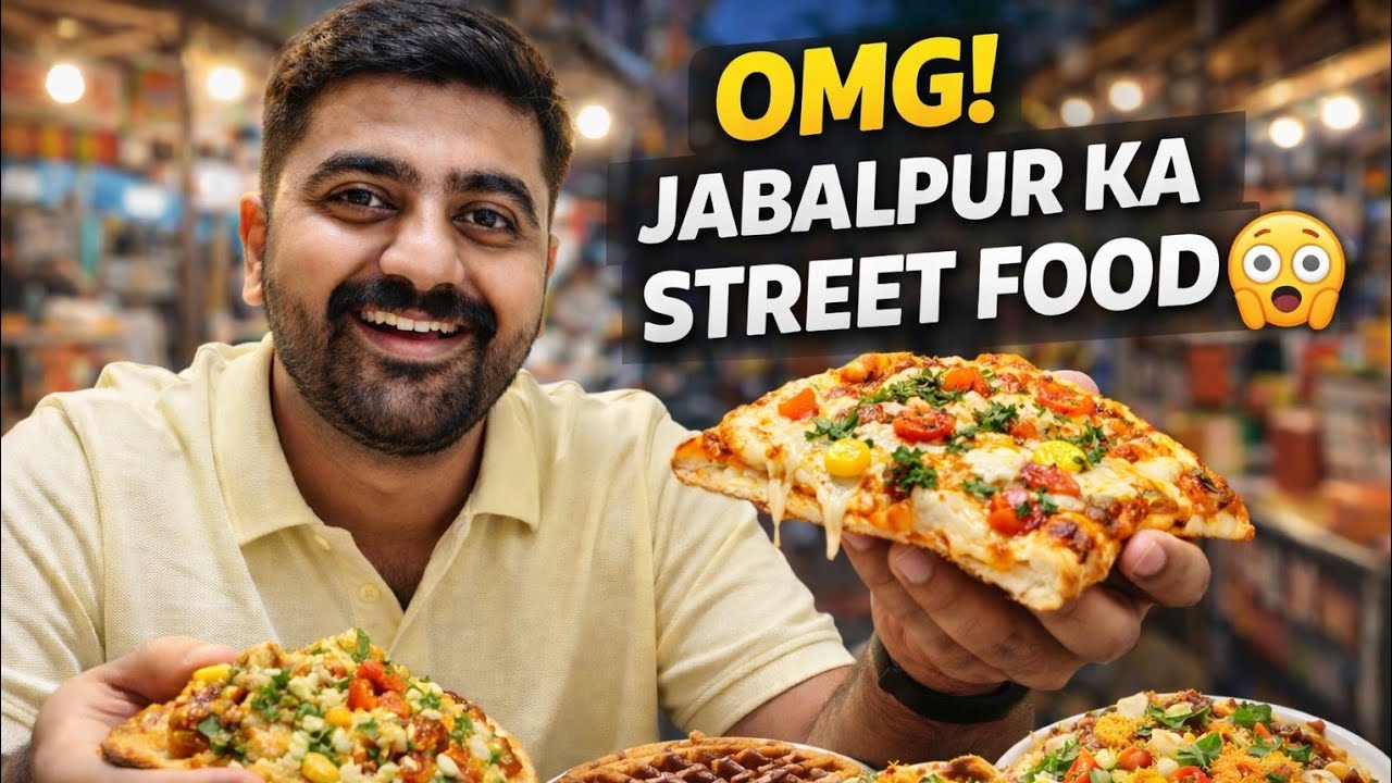 Jabalpur Street Food Tour | Hidden Gems, Desi Taste & Crazy Flavours! 🔥