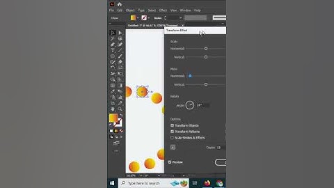 Equally Space Objects in Illustrator #shorts #illustrator #objects