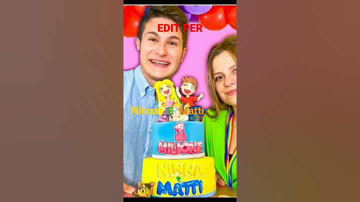 EDIT PER NINNA E MATTI🥺💝👑