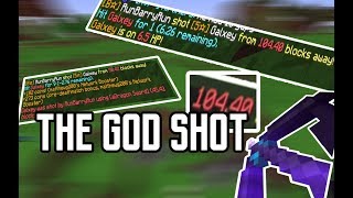 104 BLOCK GOD SHOT!!! (Hypixel UHC Highlights #47)