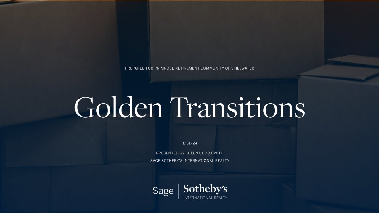 Golden Transitions | Prepared for Primrose Retirement Community of Stillwater