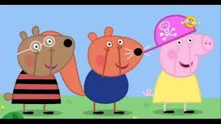 Peppa Pig - Heads, Shoulders, Knees, and Toes (Romanian)