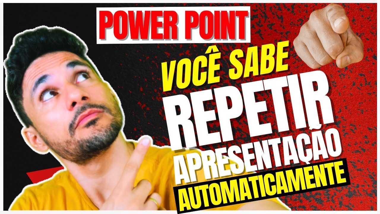Repeat Powerpoint Como Repetir Apresentação no PowerPoint Automaticamente - YouTube