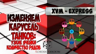Express - Изменяем карусель танков (ячейки и ряды) Express - Изменяем карусель танков (ячейки и ряды)