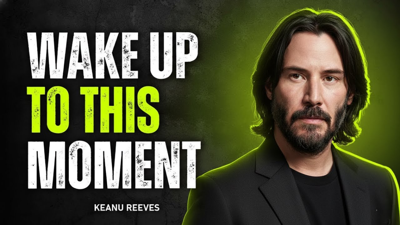 Wake Up to This Moment | Keanu Reeves’ Powerful Life Lessons on Purpose, Pain & Living Fully