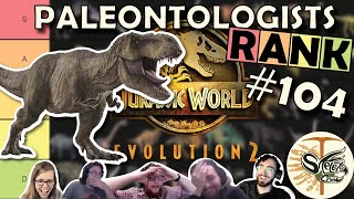 HAIL TO THE KING | Paleontologists rank TYRANNOSAURUS REX in JW: Evolution 2!