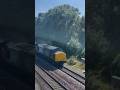 Class 37800 "casophia" MEGA thrash on a dmu drag to Lydney #class37
