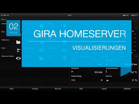 Gira Homeserver - Visualisierungen