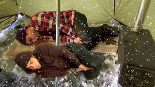 EXTREME Winter SNOW STORM -45F Blizzard in a Hot Tent | Extreme Off Grid Winter Life