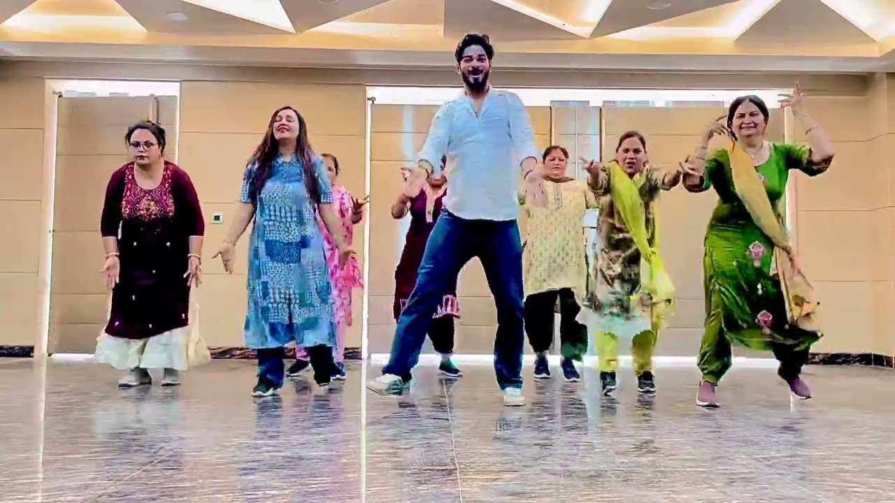 Lehnga song Diljit ladies easy Punjabi dance
