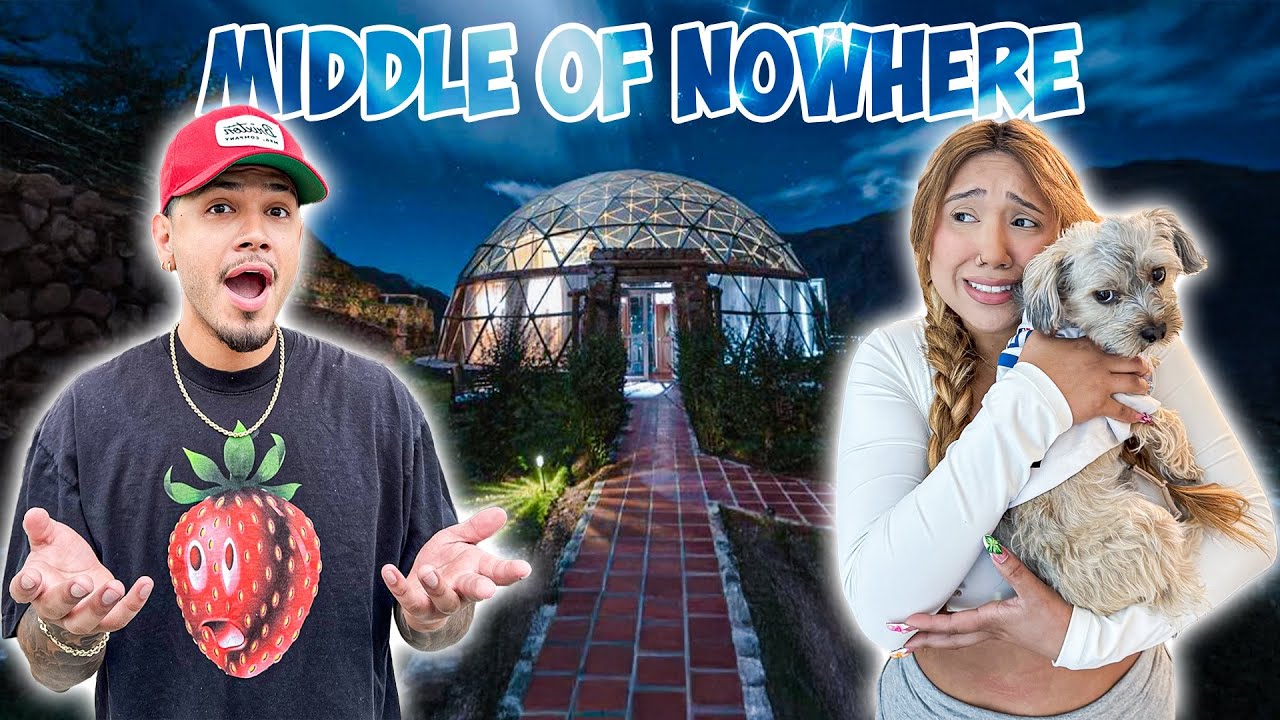 WE STAYED IN A STAR DOME FOR 24 HRS *SCARY AF*
