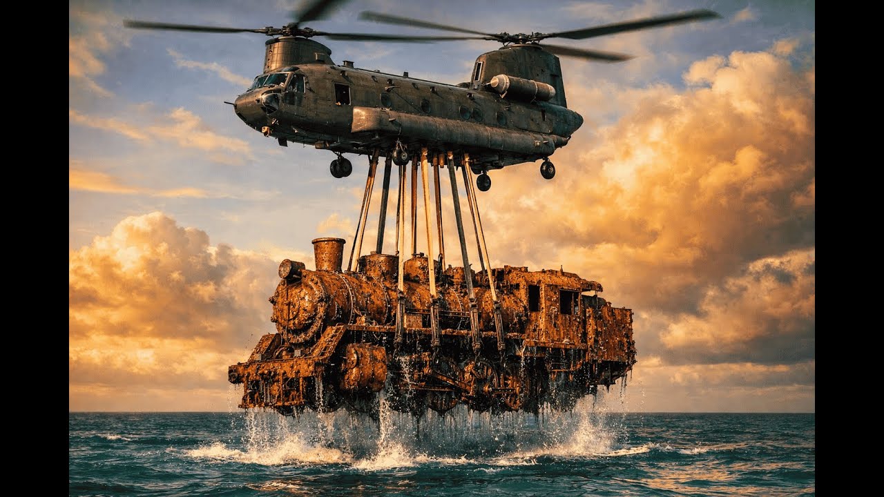 EXTREME Restoration — Steam Locomotive 120 Years Swamp Burial to Factory Fresh