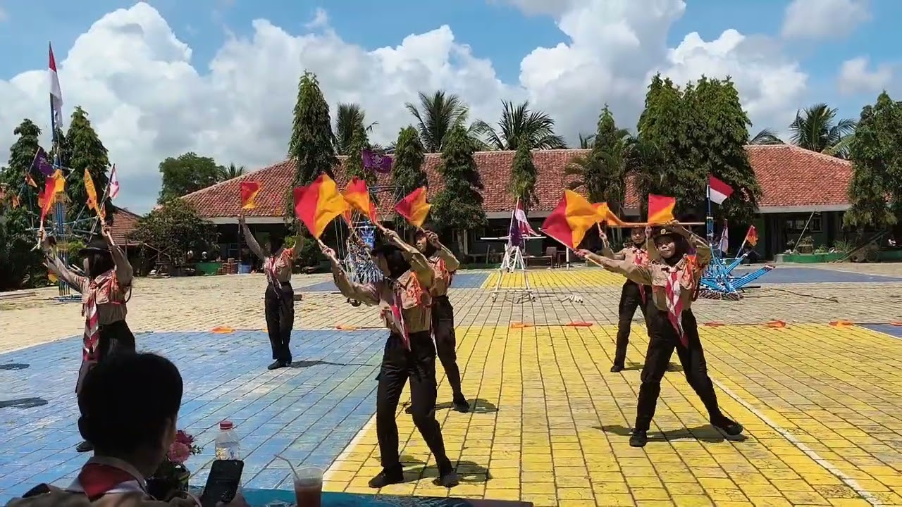 Juara 1|| Semaphore Dance||Scounting Skill di SMANSASi Sidareja 