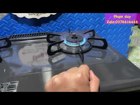 Video Bếp ga paloma tay ấn giá rẻ. Bh 24th. Làm lưới tặng... - youtube
