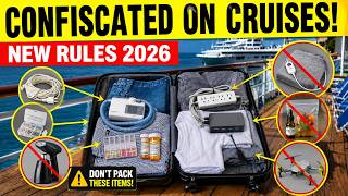 10 Most Unexpected Items Cruise Security Is Confiscating Right Now
