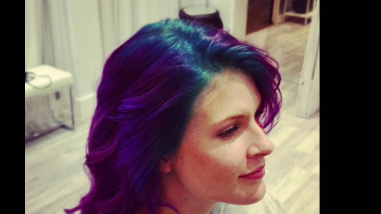 girls like you GALAXY HAIR!!!