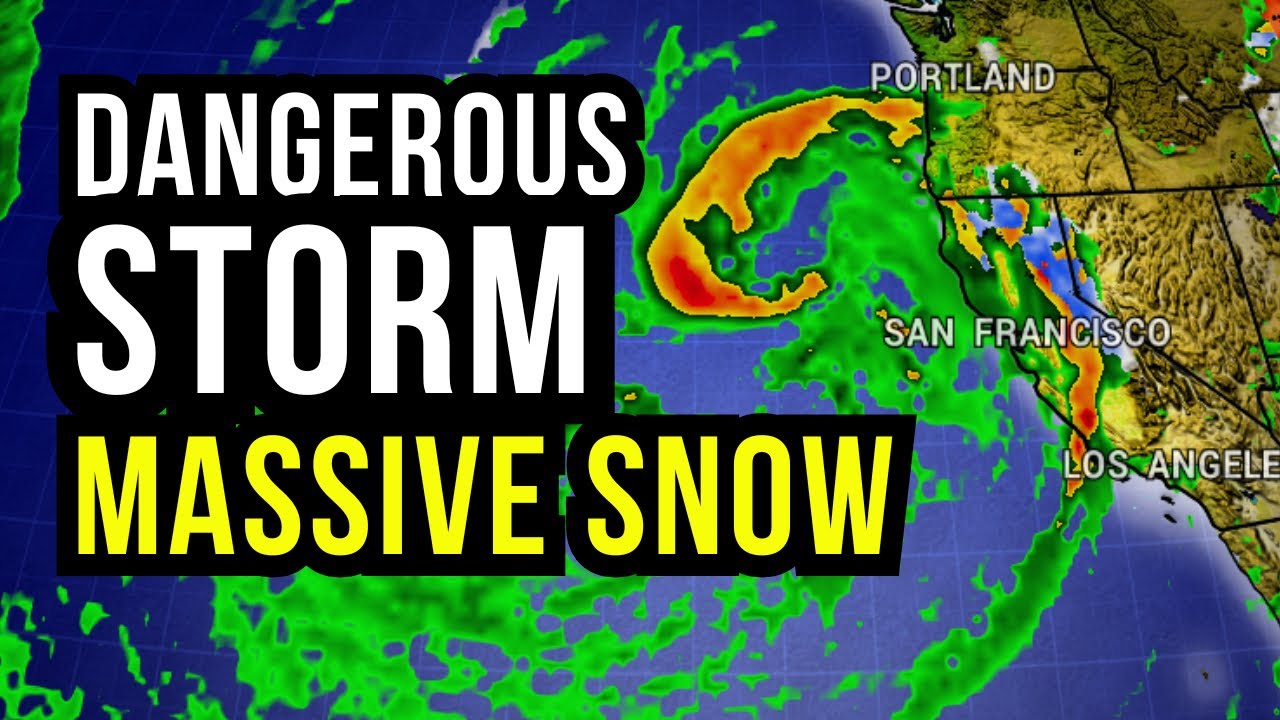 Dangerous Winter Storm Coming In... - YouTube