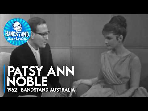 Patsy Ann Noble reflects on her career as she leaves for England (Bandstand Australia 1962)