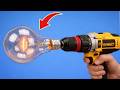 Put a light bulb in a drill! This invention deserves a Nobel Prize.