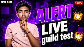 FREE FIRE LIVE GUILD TEST GIVEAWAY | FF LIVE GIVEAWAY  REDEEM CODE | FF LIVE TEAM CODE GIVEAWAY