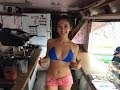 Hot Chick in a Bikini Eats a Carolina Reaper