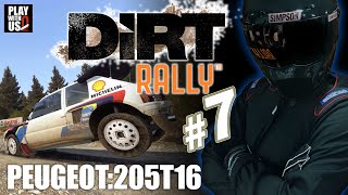 DiRT RALLY#07-PEUGEOT205T16 @Argolis, Greece OUREA SPEVSI