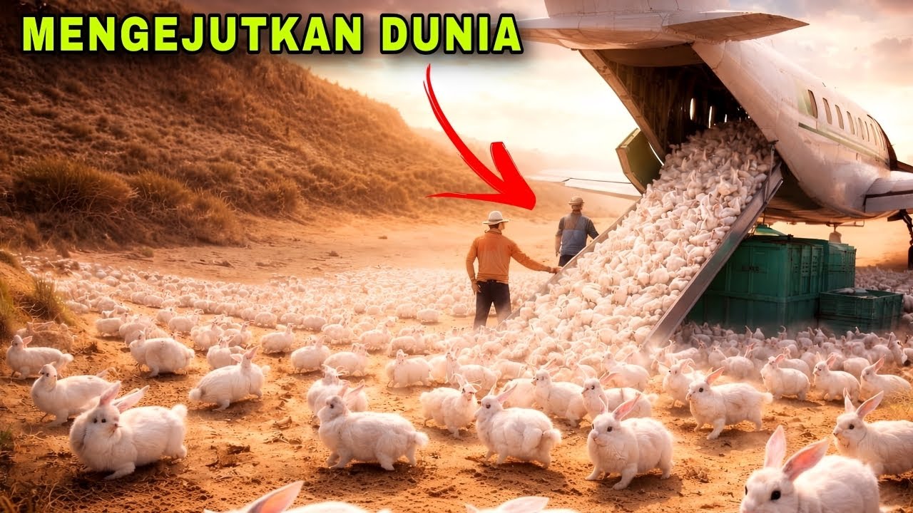 CHINA Melepaskan 1 Juta Kelinci ke Gurun - Apa yang Terjadi Selanjutnya MENGEJUTKAN DUNIA!