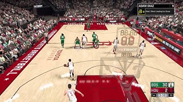 Nba 2k17 BADGE tutorial - Difficult shot ( OP badge)