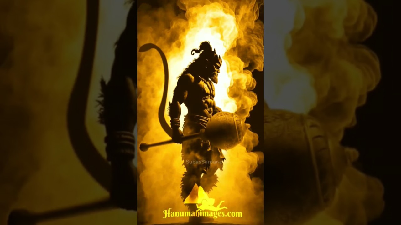 Power of Hanuman Ji 🔥💪 Jay Bajarang Bali 🙏🚩 Status Video 