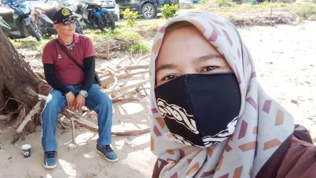 Wisata Ke Pantai Indah Sambera Muara Badak bag 2 YouTube