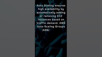 AWS Interview questions. What is ASG(Auto Scaling Group)