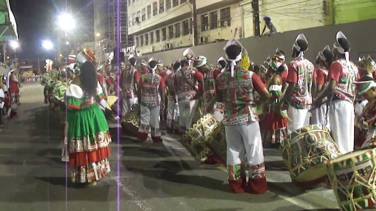 Nação do Maracatu Porto Rico - Passarela 2013 - Darrum / Vento Na vela
