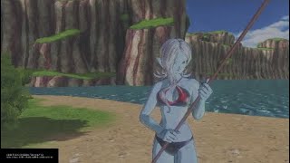 Swimsuit Towa Gameplay & How To Get Her Xenoverse 2