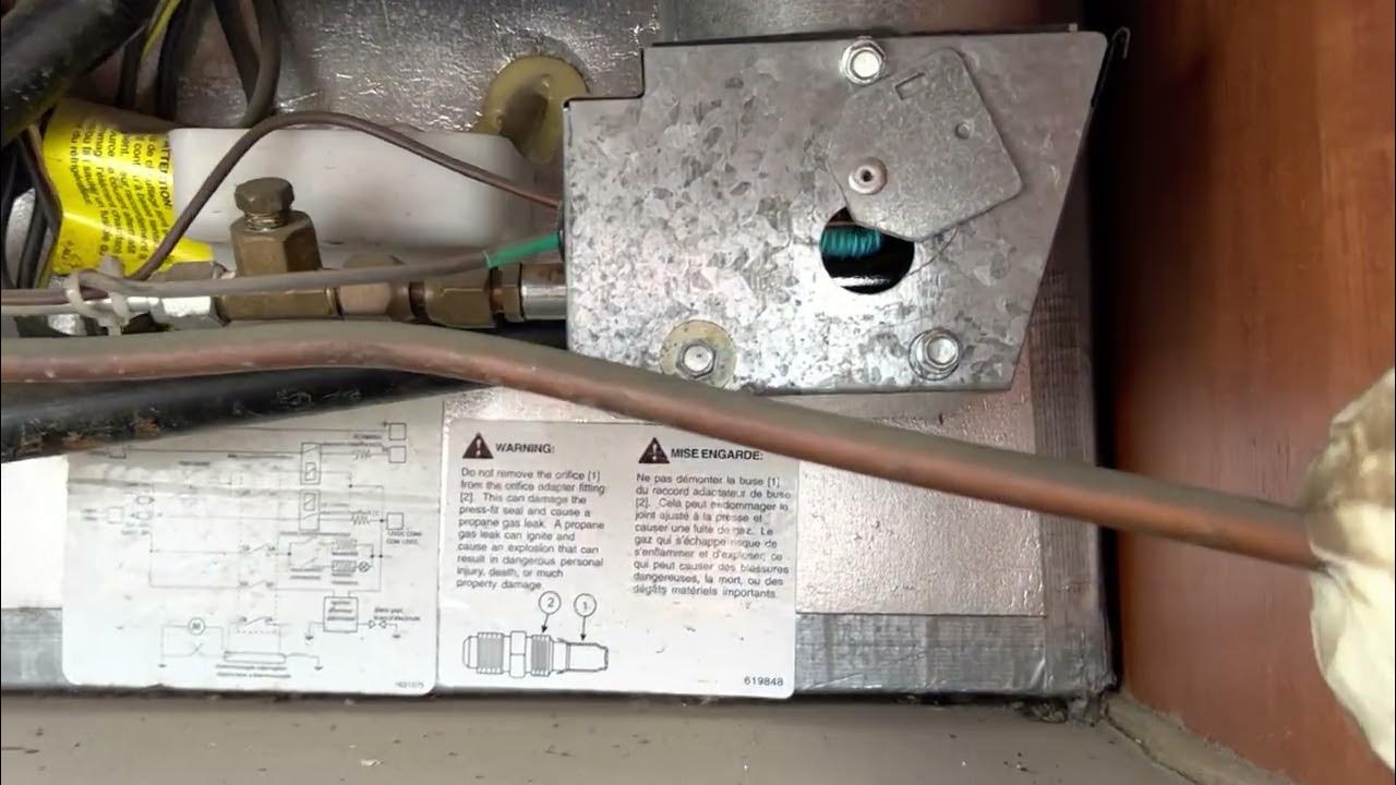 Norcold N145/N150 not staying lit on propane Help! YouTube