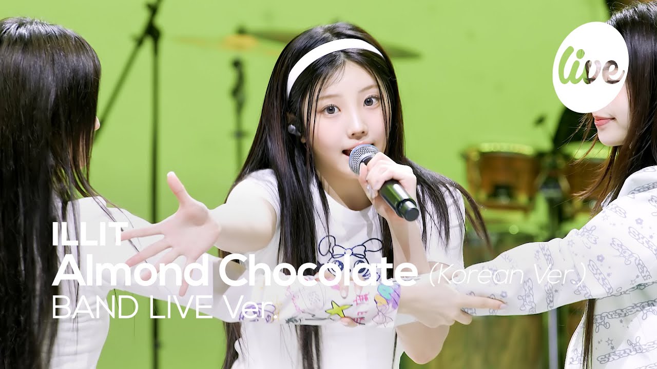 [4K] ILLIT(아일릿) “Almond Chocolate (Korean Ver.)” Band LIVE 화이트 초콜릿 요정 등장🤍🪄 [it’s KPOP LIVE 잇츠라이브]