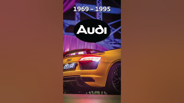 🚘🔍 Audi Logo Evolution: From Horch to Four Rings 🏎️💥  #shorts #Audi #viral