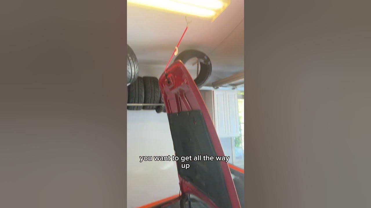 Propping the hood of your car all the way up!! Solution! #cars #auto