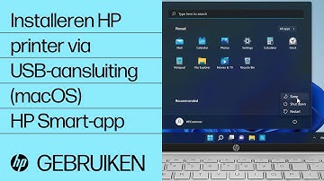 Een HP printer installeren in macOS via een USB-verbinding | HP Printers | HP Support