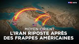 L'Iran riposte après des frappes américaines ｜TF1 INFO