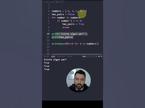 Función any() and all() en Python - YouTube
