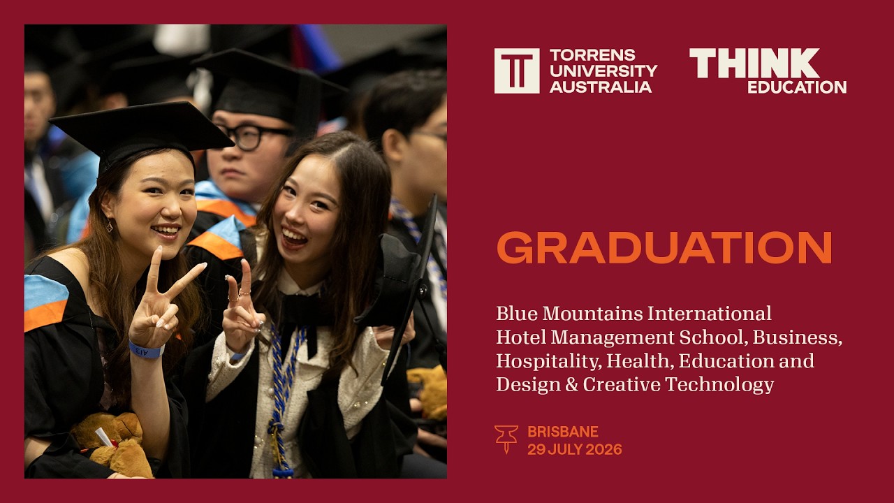 2026 Brisbane Graduation for BMIHMS, Business, Design, Education, Health and Technology
