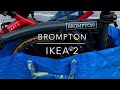 Ikeas frakta and dimpa bags could be the cheapest and best alternative to carry a brompton